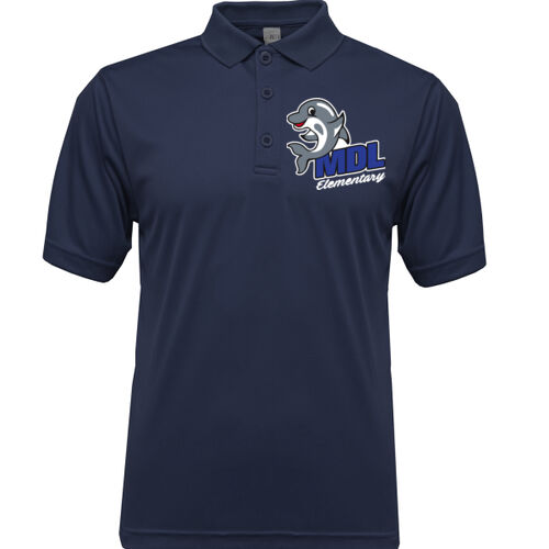 De Llano Dolphins Mens Polo EMB Thumbnail