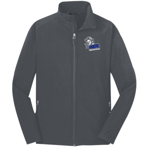 De Llano Dolphins Soft Shell Jacket Youth EMB Thumbnail